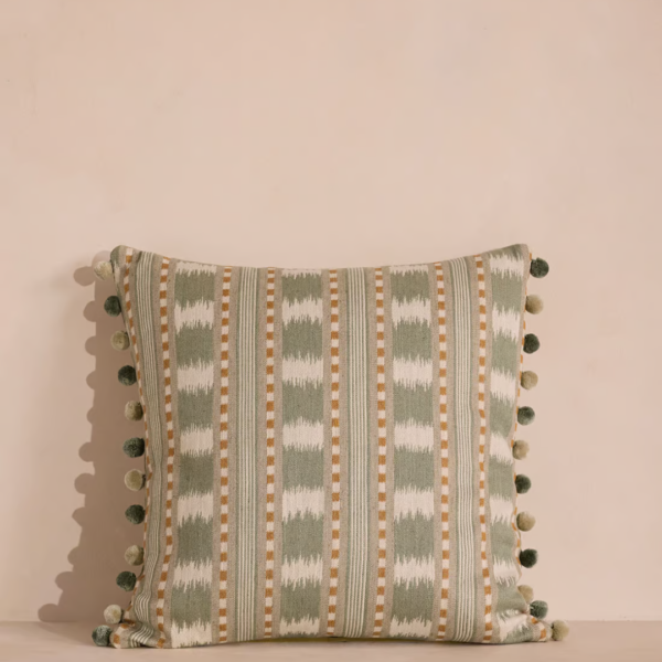 Lando Square Cushion, Sage